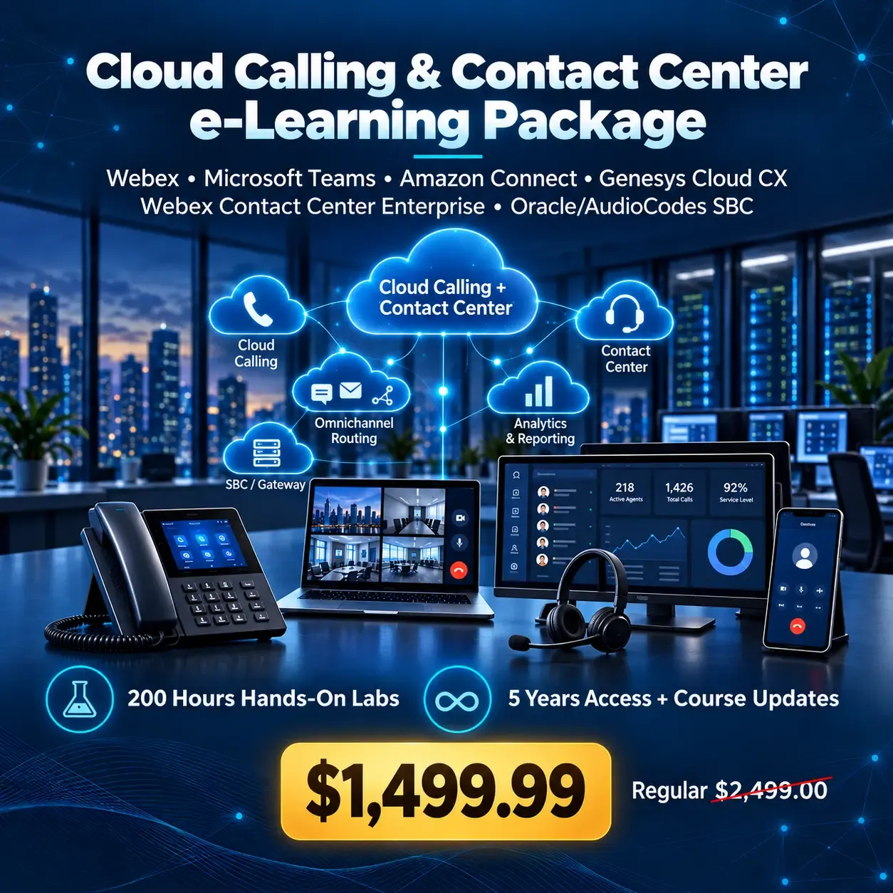 Cloud Calling & Contact Center e-Learning Package