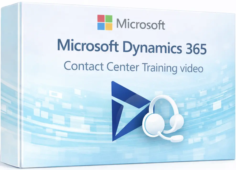 Microsoft Dynamics 365 Contact Center with Co-Pilot AI Agent e-Learning (1024-13)